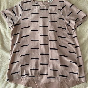 Madewell 100% silk top medium